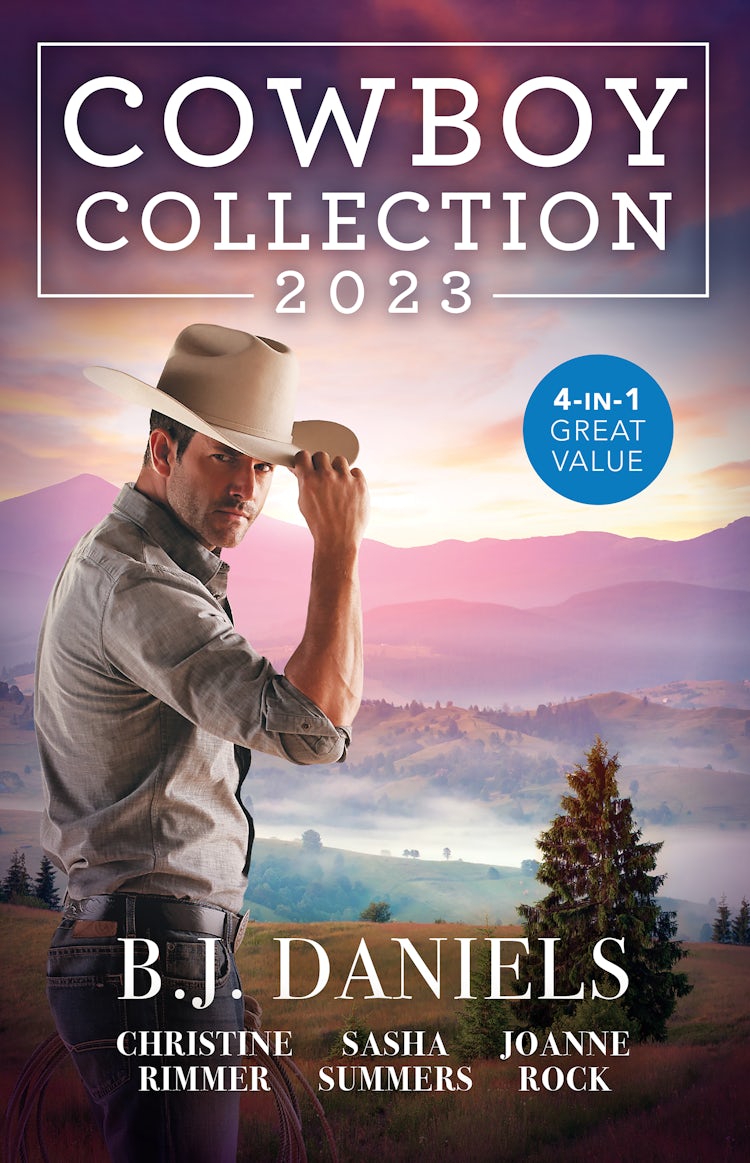 Cover image for Cowboy Collection 2023/Iron Will/In Search of the Long-Lost Maverick/Texas Wedding/Wild Wyoming Nights, isbn: 9781867284215