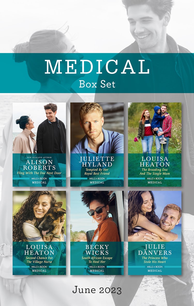 Cover image for Medical Box Set June 2023/Fling with the Doc Next Door/Tempted by Her Royal Best Friend/The Brooding Doc and the Single Mum/Second Chance for the Village Nurse/South African Escape to Heal Her/The Pri, isbn: 9781867284550