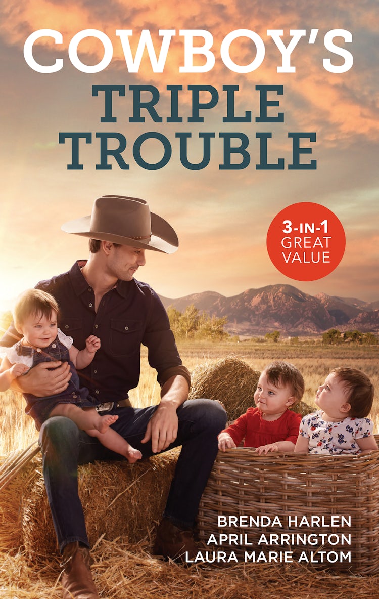Cover image for Cowboy's Triple Trouble/Claiming the Cowboy's Heart/Tennessee Bull Rider/The Colorado Cowboy's Triplets, isbn: 9781867284963