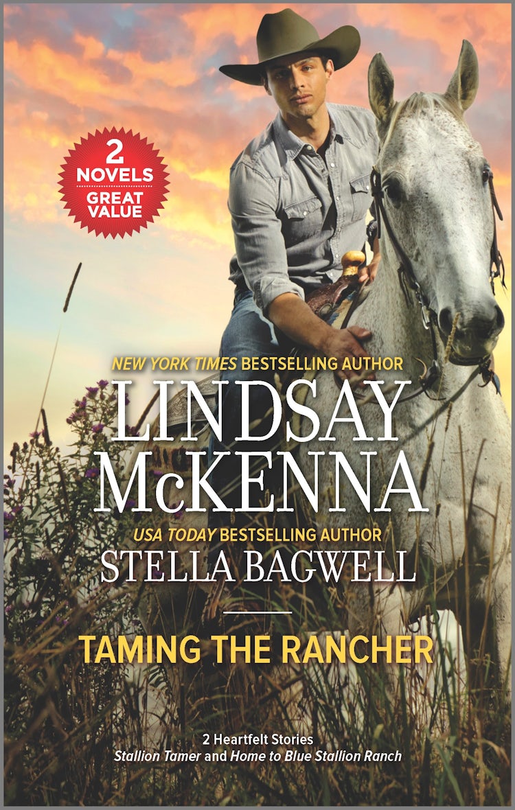 Cover image for Taming the Rancher/Stallion Tamer/Home to Blue Stallion Ranch, isbn: 9781867285649