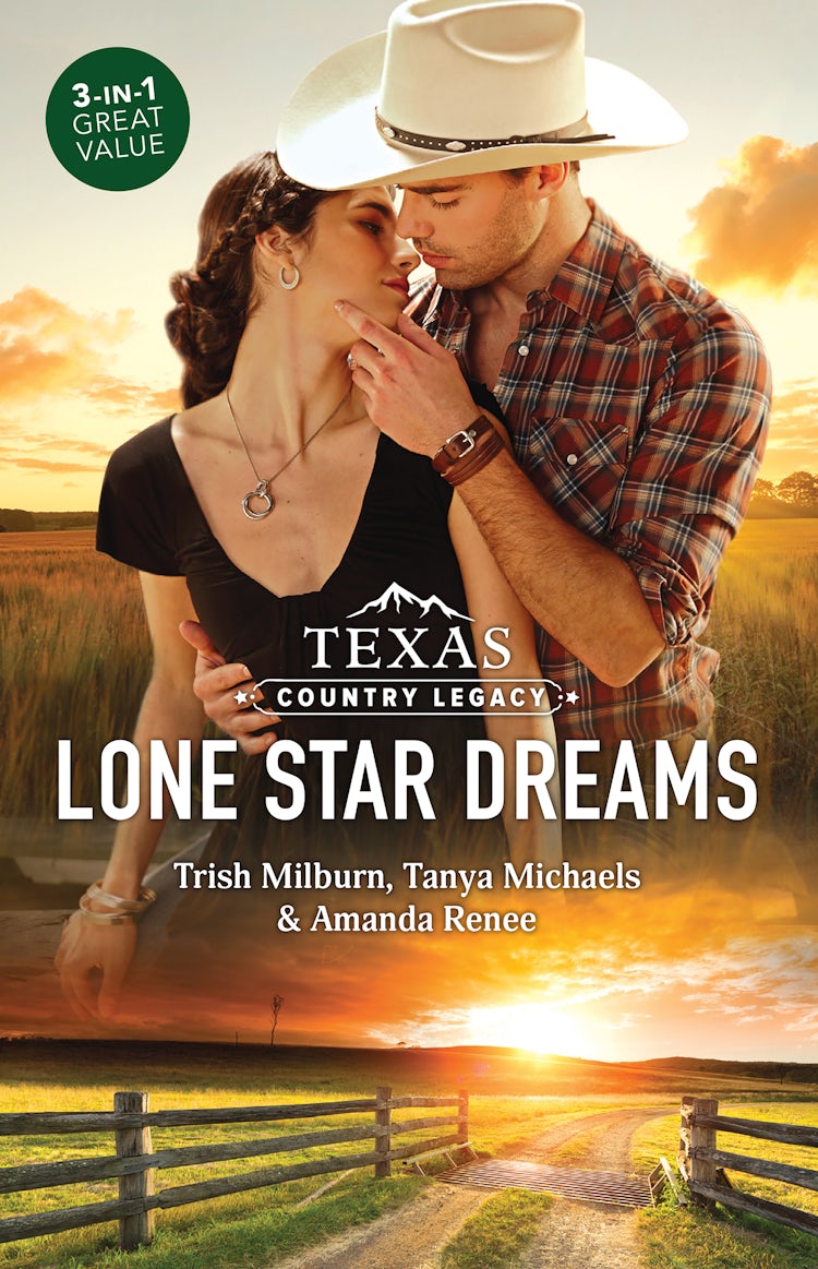 Cover image for Lone Star Dreams/Texas Cowboy, Be Mine/Falling for the Sheriff/A Bull Rider's Pride, isbn: 9781867287339