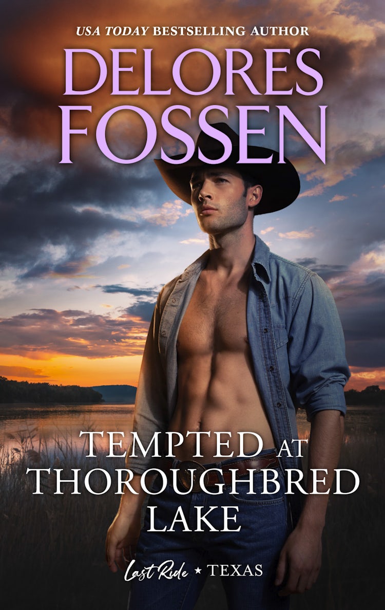 Cover image for Tempted at Thoroughbred Lake (A Last Ride, Texas novella), isbn: 9781867289814