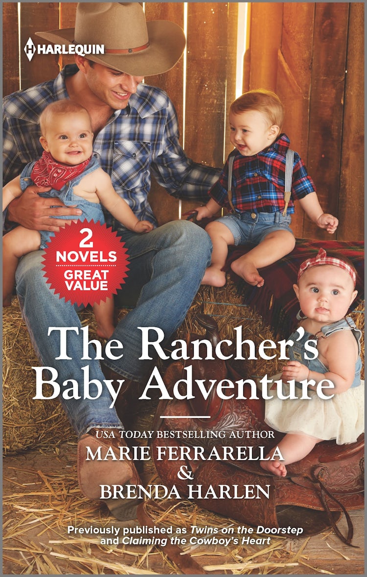 Cover image for The Rancher's Baby Adventure/Twins on the Doorstep/Claiming the Cowboy's Heart, isbn: 9781867294399