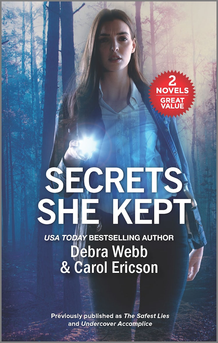 Cover image for Secrets She Kept/The Safest Lies/Undercover Accomplice, isbn: 9781867294405