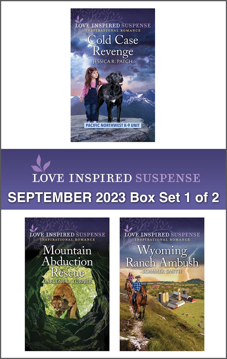 Cover image for Love Inspired Suspense September 2023 - Box Set 1 of 2/Cold Case Revenge/Mountain Abduction Rescue/Wyoming Ranch Ambush, isbn: 9781867294764