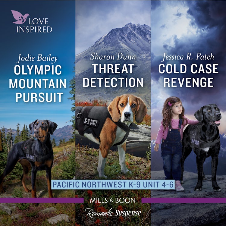 Cover image for Pacific Northwest K-9 Unit books 4-6/Olympic Mountain Pursuit/Threat Detection/Cold Case Revenge, isbn: 9781867295044