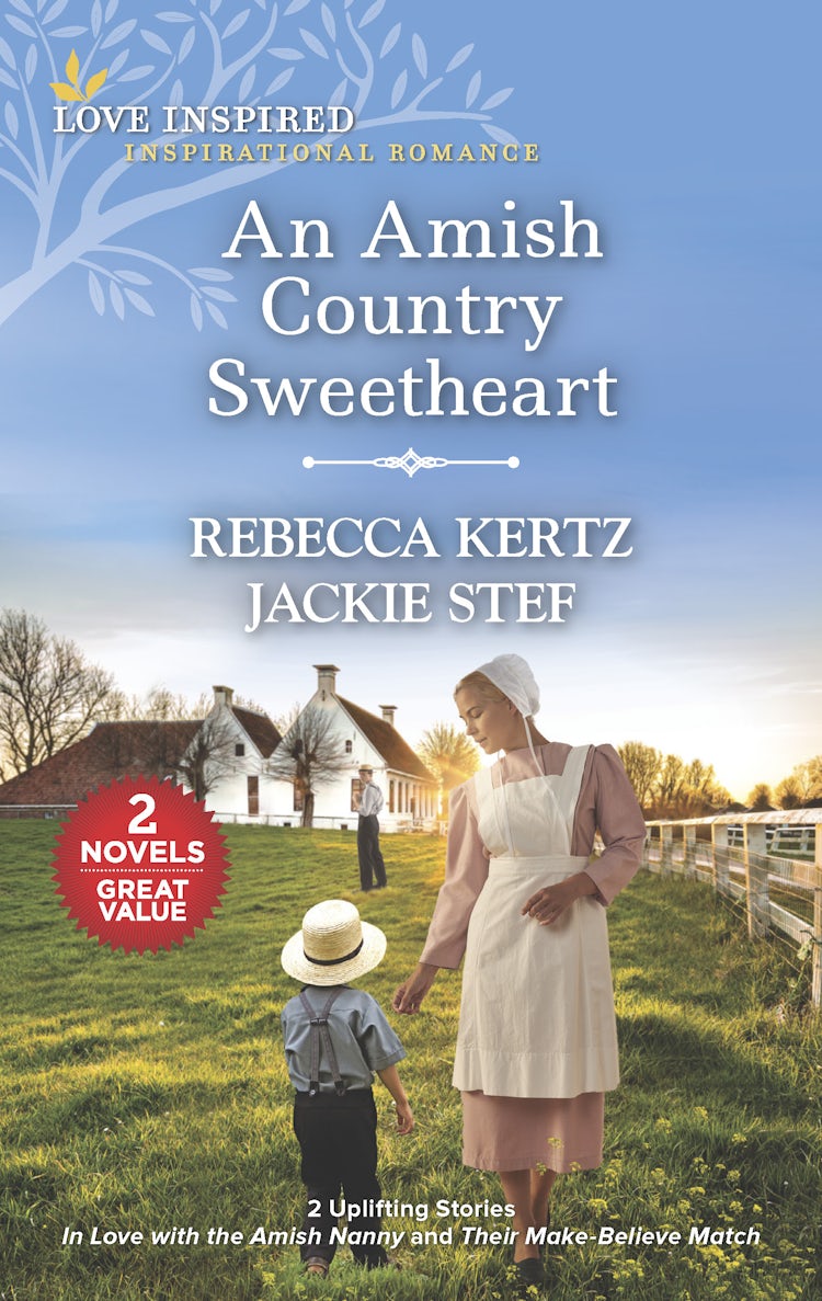 Cover image for An Amish Country Sweetheart/In Love with the Amish Nanny/Their Make-Believe Match, isbn: 9781867295570