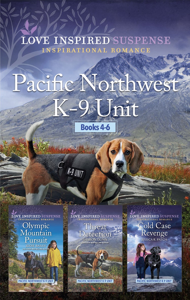 Cover image for Pacific Northwest K-9 Unit Books 4-6/Olympic Mountain Pursuit/Threat Detection/Cold Case Revenge, isbn: 9781867296423