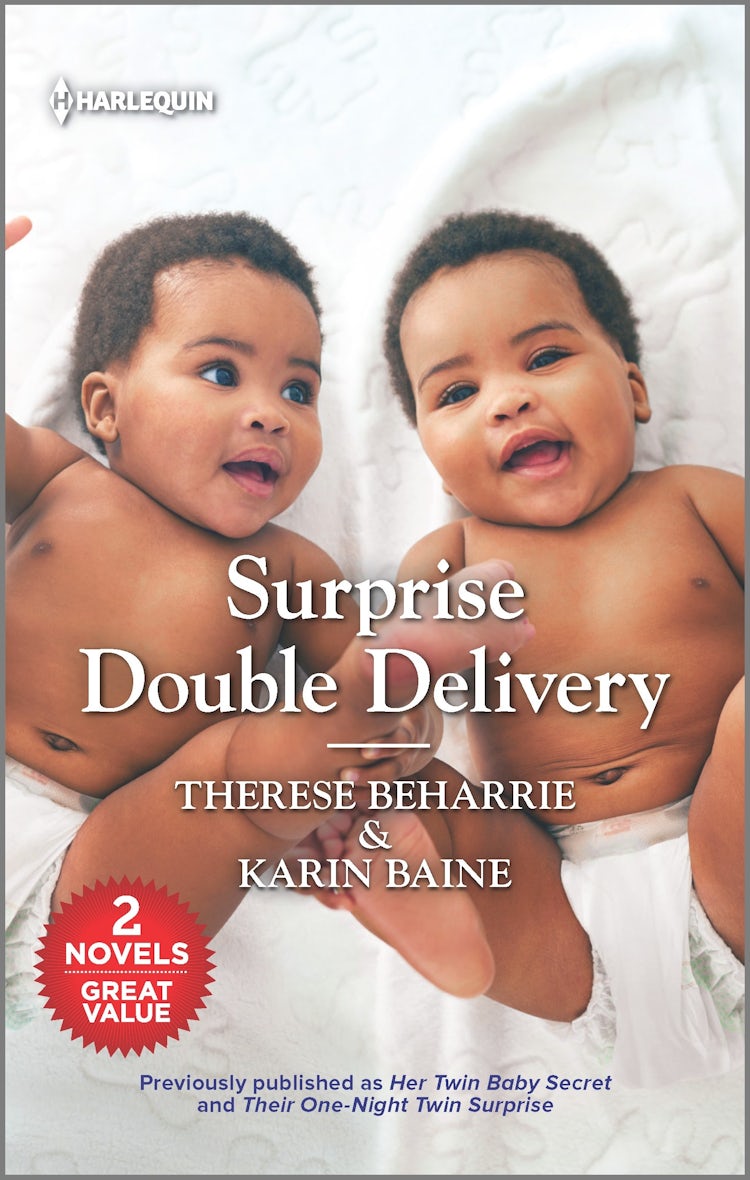 Cover image for Surprise Double Delivery/Her Twin Baby Secret/Their One-Night Twin Surprise, isbn: 9781867297512