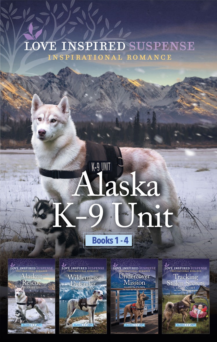 Cover image for Alaska K-9 Unit Books 1-4/Alaskan Rescue/Wilderness Defender/Undercover Mission/Tracking Stolen Secrets, isbn: 9781867297697