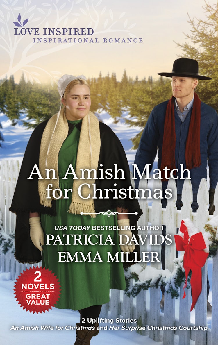 Cover image for An Amish Match for Christmas/An Amish Wife for Christmas/Her Surprise Christmas Courtship, isbn: 9781867298700