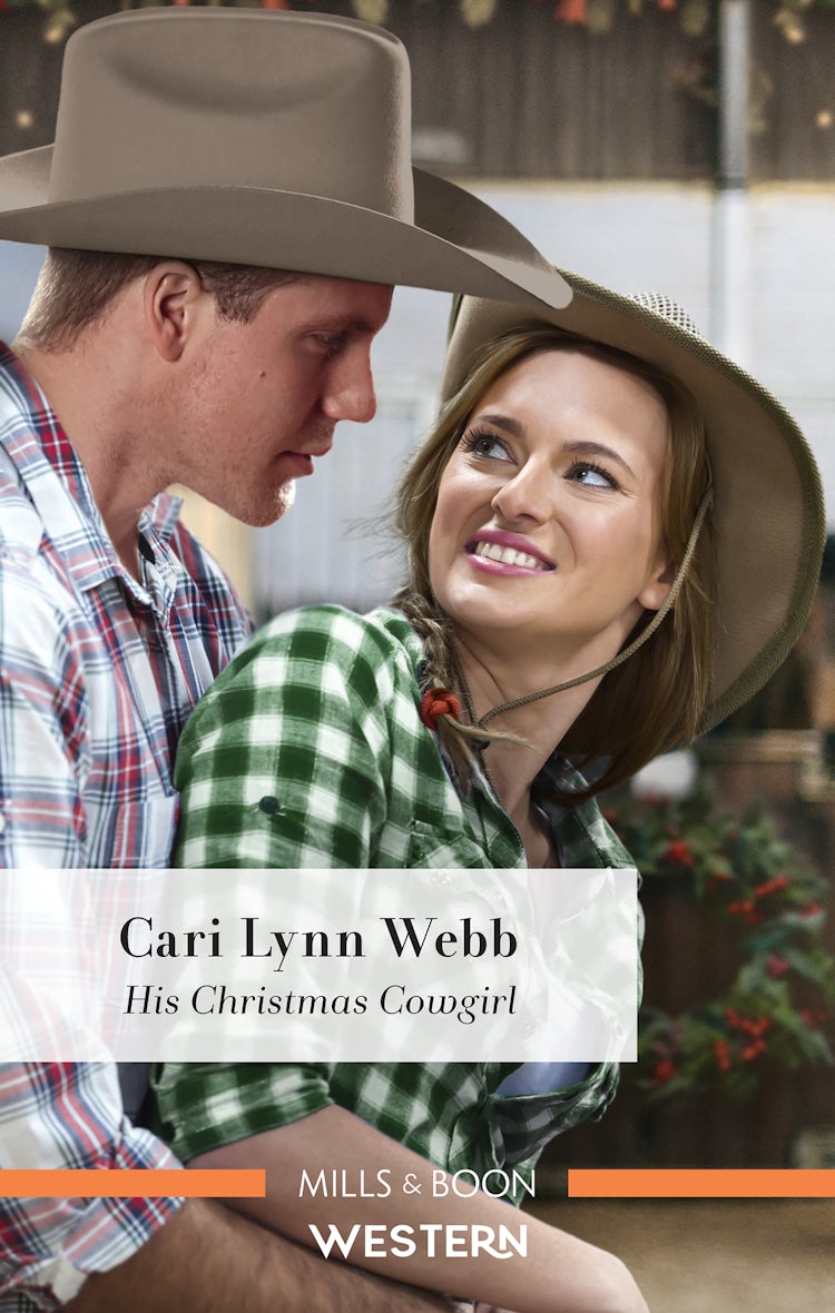 Cover image for His Christmas Cowgirl, isbn: 9781867299165