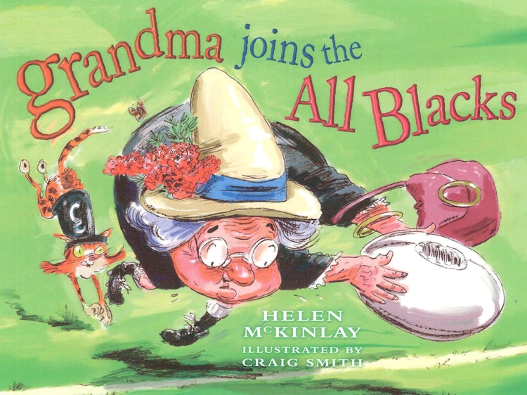 Cover image for Grandma Joins the All Blacks, isbn: 9781869506407