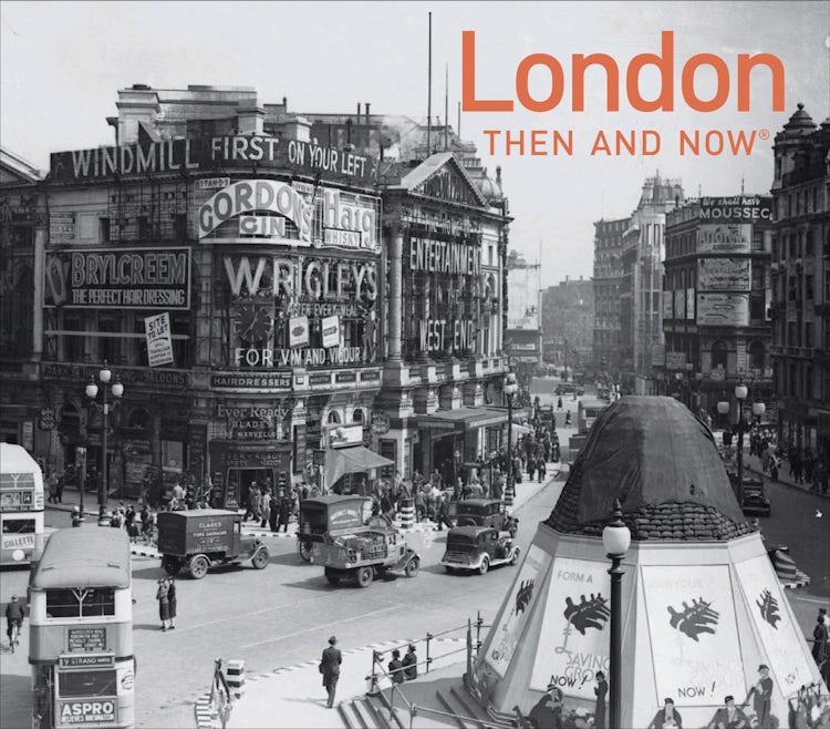 Cover image for London then and Now, isbn: 9781906388386
