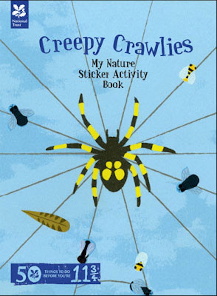 Cover image for My Nature Sticker and Activity Book: Creepy Crawlies, isbn: 9781907892974