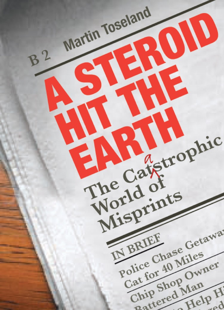 Cover image for A Steroid Hit The Earth, isbn: 9781909396920