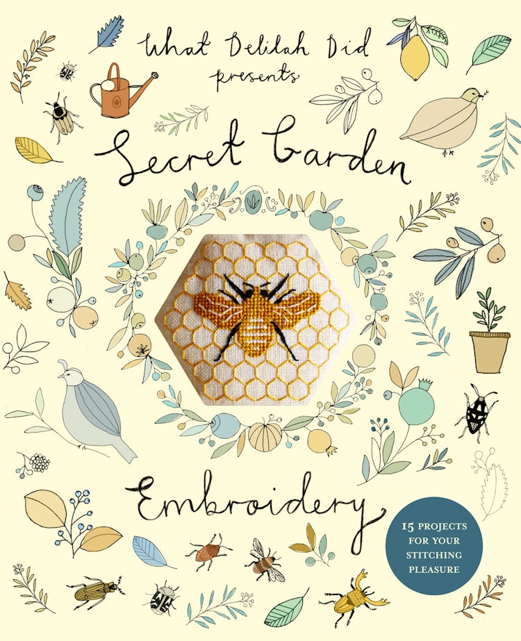Cover image for Secret Garden Embroidery: 15 Projects for Your Stitching Pleasure, isbn: 9781910231180