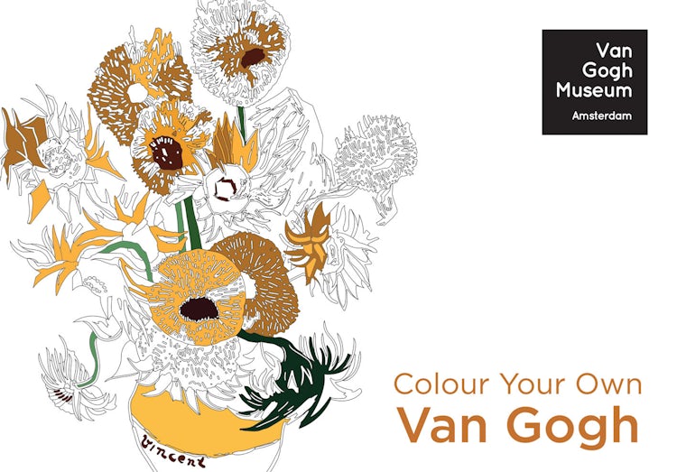 Cover image for Colour Your Own Van Gogh, isbn: 9781910496930