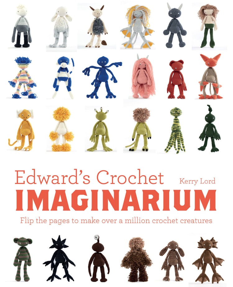 Cover image for Edward's Crochet Imaginarium: Flip to Make Over a Million Crochet Creatures, isbn: 9781910904589
