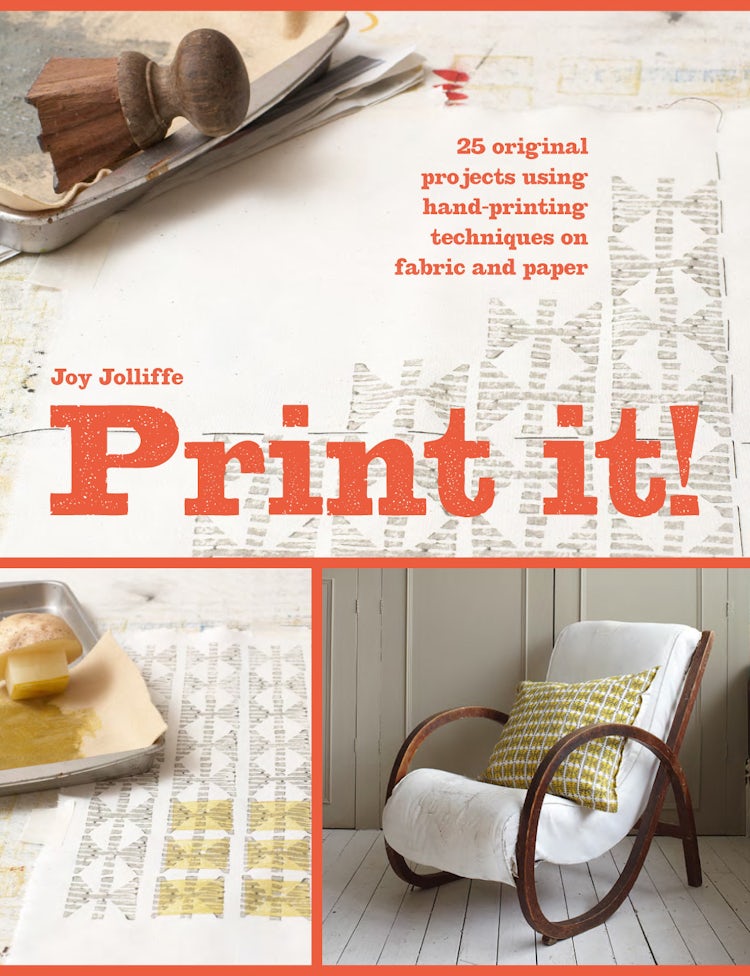 Cover image for Print It!: 25 Original Projects Using Hand-Printing Techniques on Fabric and Paper, isbn: 9781910904886