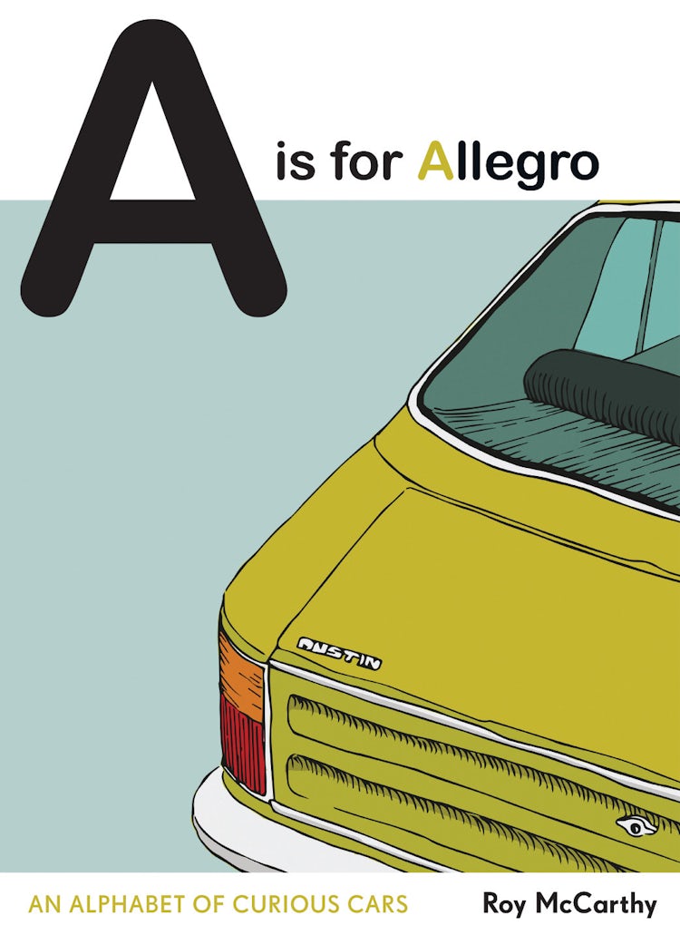 Cover image for A is for Allegro: An Alphabet of Curious Cars, isbn: 9781911042679