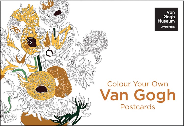 Cover image for Colour Your Own Van Gogh: Postcards, isbn: 9781911216117