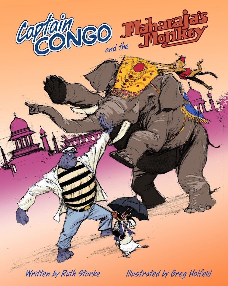 Cover image for Captain Congo and the Maharaja's Monkey, isbn: 9781921504044