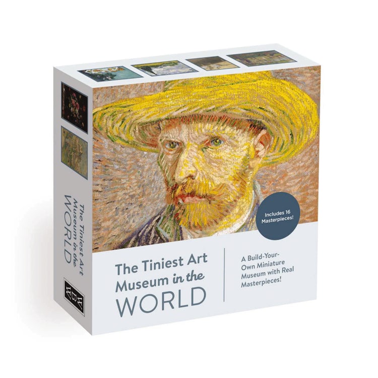 Cover image for Tiniest Art Museum in the World: Build-Your-Own Miniature Art Museum with Real Masterpieces!, isbn: 9781951511203