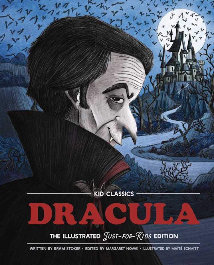 Cover image for Dracula - Kid Classics: The Classic Edition Reimagined Just-for-Kids! (Kid Classic #2), isbn: 9781951511258