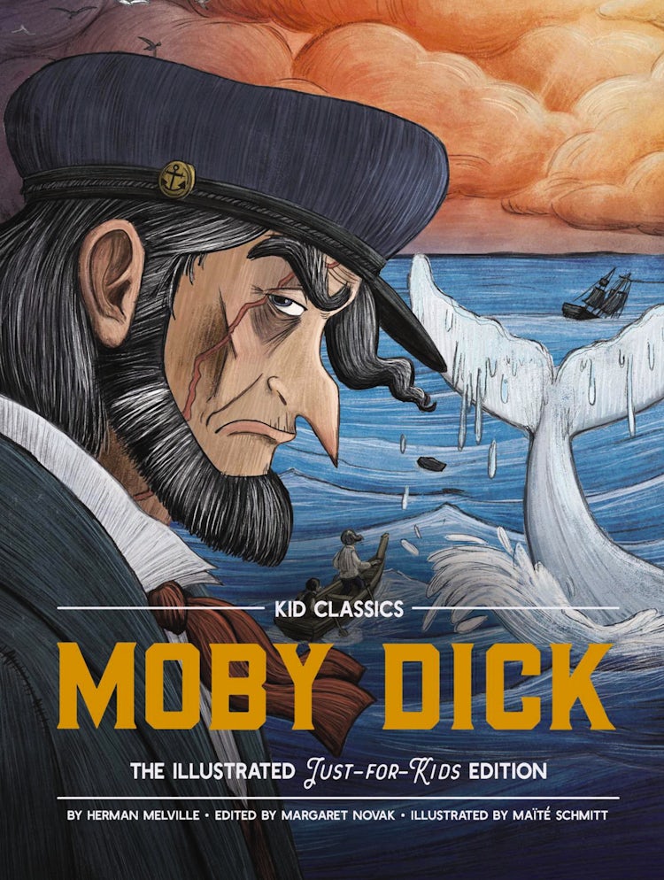 Cover image for Moby Dick - Kid Classics: The Classic Edition Reimagined Just-for-Kids! (Kid Classic #3), isbn: 9781951511302