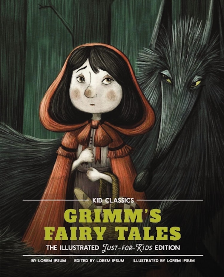 Cover image for Grimm's Fairy Tales: Kid Classics: The Classic Edition Reimagined Just-for-Kids! (Kid Classic #5), isbn: 9781951511364