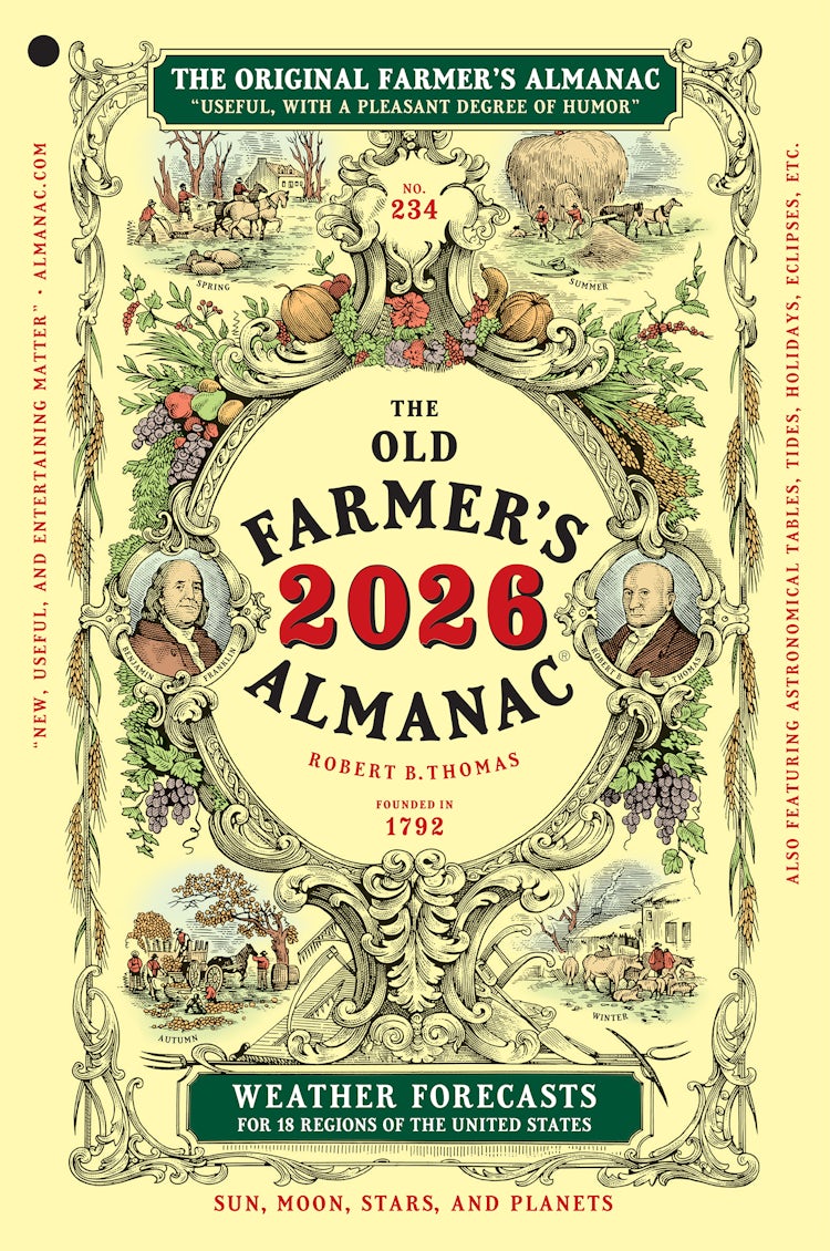 Cover image for The 2026 Old Farmer's Almanac, isbn: 9781961793668