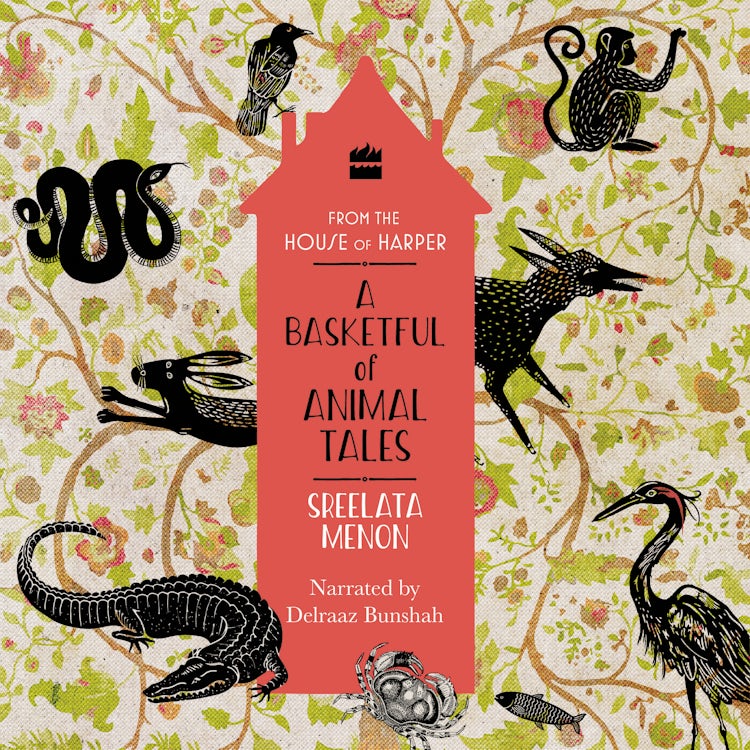 Cover image for A Basketful of Animal Tales, isbn: 9789354220760