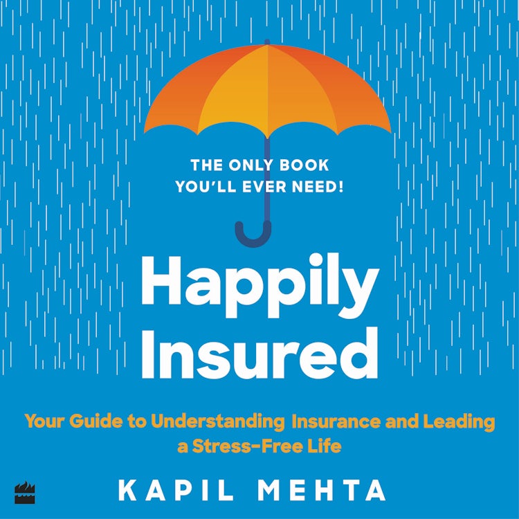 Cover image for Happily Insured, isbn: 9789356292420