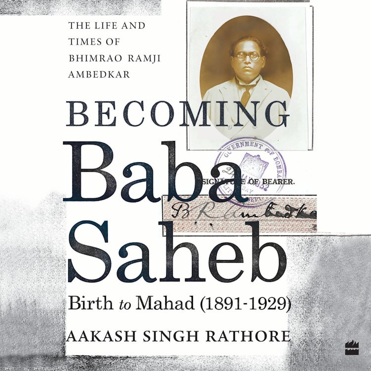Cover image for Becoming Babasaheb, isbn: 9789365698091