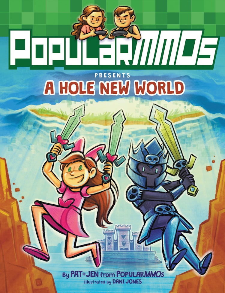 Cover image for PopularMMOs Presents A Hole New World, isbn: 9780062790897