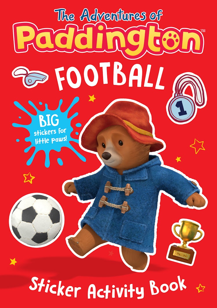 Cover image for The Adventures Of Paddington Football Sticker Activity Book, isbn: 9780008821371