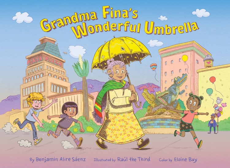 Cover image for Grandma Fina's Wonderful Umbrella, isbn: 9780063294127