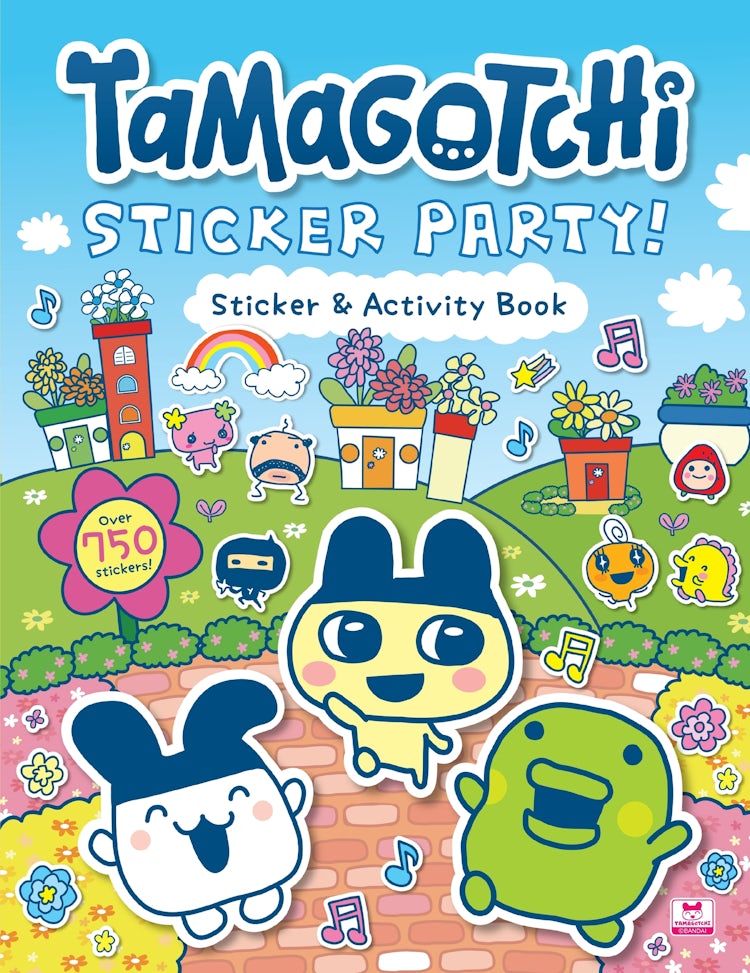 Cover image for Tamagotchi: Sticker Party! Sticker & Activity Book, isbn: 9780063495692
