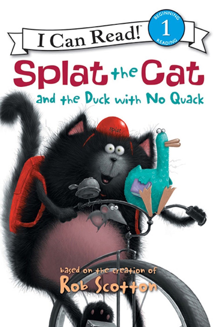 Cover image for Splat the Cat and the Duck with No Quack, isbn: 9780062104144