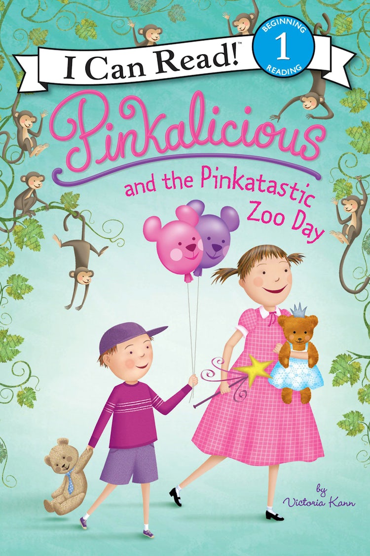 Cover image for Pinkalicious and the Pinkatastic Zoo Day, isbn: 9780062187819