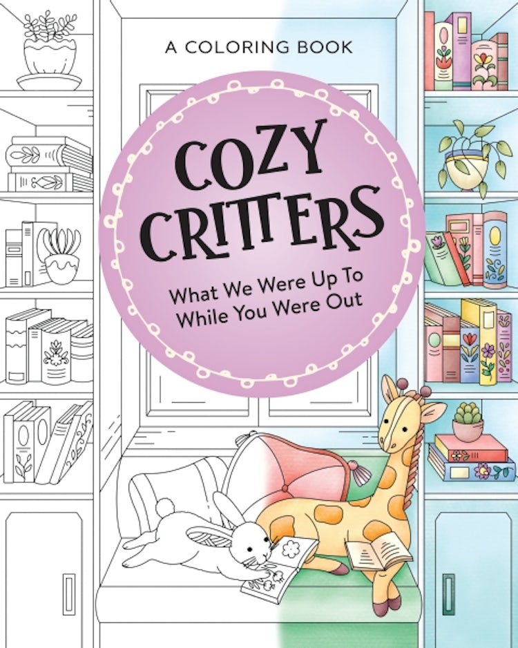 Cover image for Cozy Critters: Coloring Book, isbn: 9781400256792