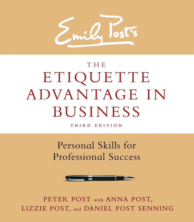 Cover image for The Etiquette Advantage in Business, Third Edition, isbn: 9780062365491