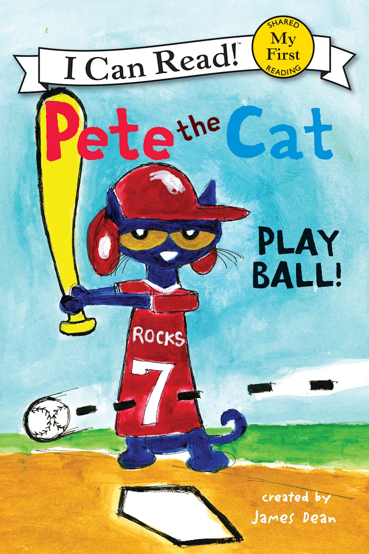 Cover image for Pete the Cat: Play Ball!, isbn: 9780062110688