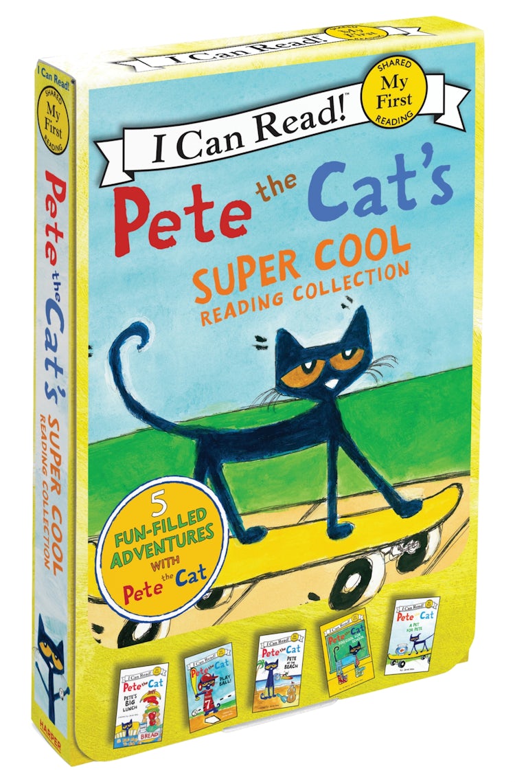 Cover image for Pete The Cat's Super Cool Reading Collection, isbn: 9780062304247