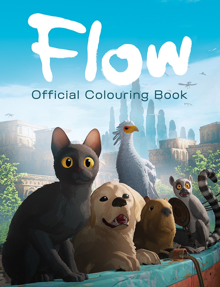 Cover image for Flow: Official Colouring Book, isbn: 9780008824051