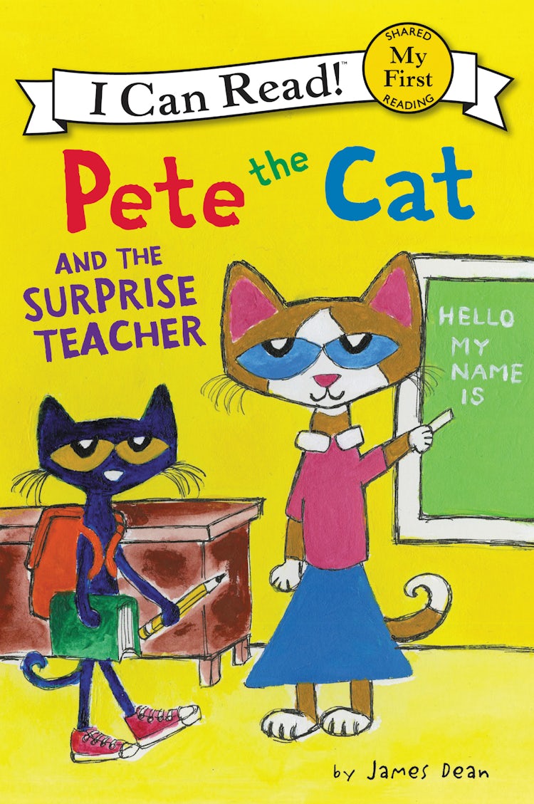 Cover image for Pete the Cat and the Surprise Teacher, isbn: 9780062404305