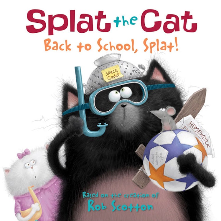Cover image for Splat the Cat: Back to School, Splat!, isbn: 9780062121714