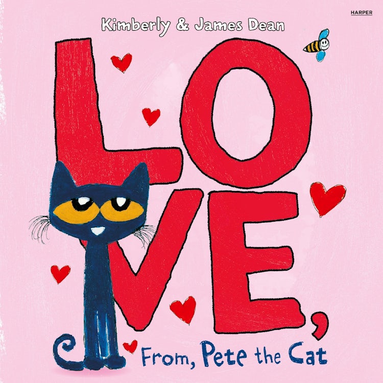 Cover image for Love from Pete the Cat, isbn: 9780063572843