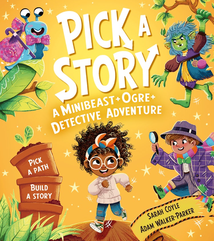 Cover image for Pick a Story: A Minibeast Ogre Detective Adventure, isbn: 9780008680268